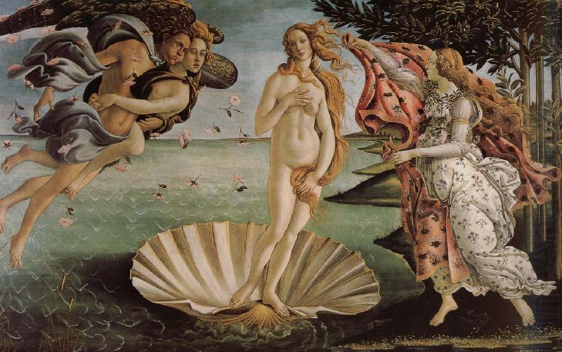 The Birth of Venus, Sandro Botticelli